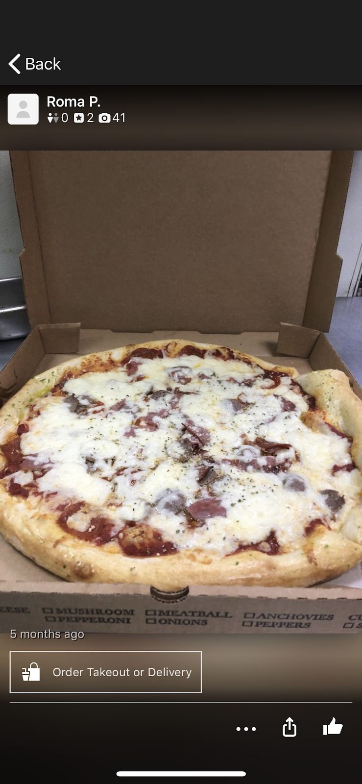 roma pizza | restaurant | 501 E Main St, Radford, VA 24141, USA | 5408312222 OR +1 540-831-2222