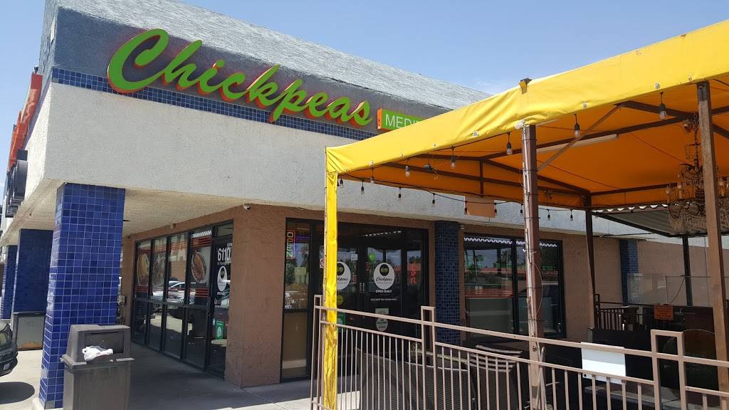 Chickpeas Mediterranean Cafe Restaurant 6110 W Flamingo Rd, Las
