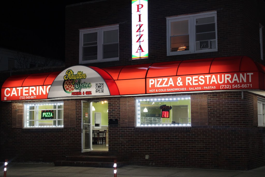 Rhythm and Spice Pizzeria and Grill | restaurant | 60 Sicard St, New Brunswick, NJ 08901, USA | 7325456671 OR +1 732-545-6671