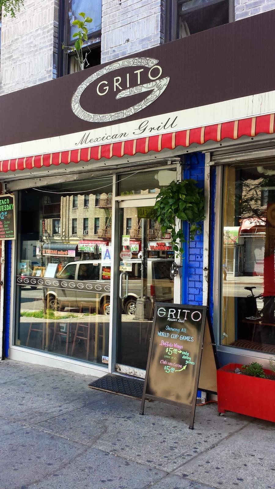 Grito | restaurant | 1555 St Nicholas Ave, New York, NY 10040, USA | 2127950700 OR +1 212-795-0700