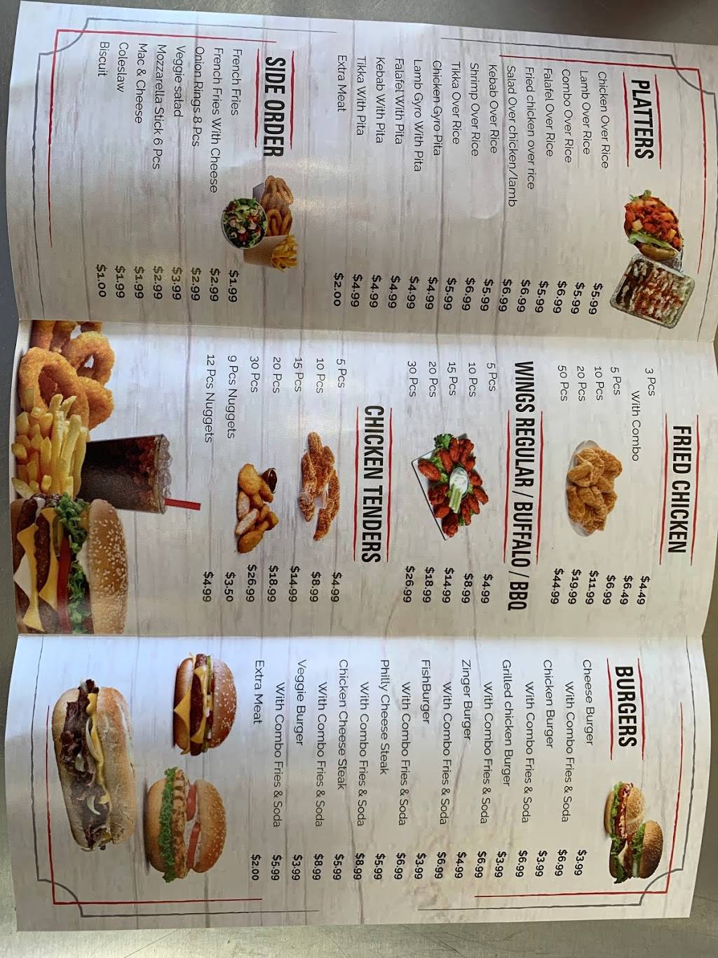 Mian halal food and fried chicken 706 Jerusalem Ave, Uniondale, NY