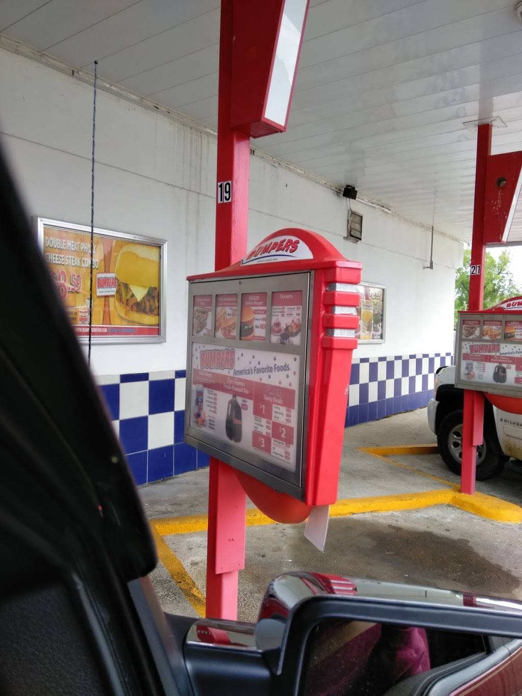 Bumpers Drive-In of America | restaurant | 618 N 4th St, Baldwyn, MS 38824, USA | 6623658834 OR +1 662-365-8834