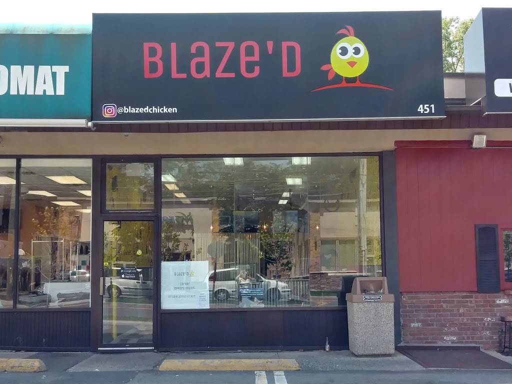 BlazeD Chicken | restaurant | 451 Passaic St, Hackensack, NJ 07601, USA | 2018202450 OR +1 201-820-2450