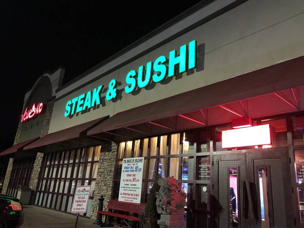 Volcano Steak and Sushi | restaurant | 2990 Eagle Dr Suite 100 & 101, Woodstock, GA 30189, USA | 6784987888 OR +1 678-498-7888