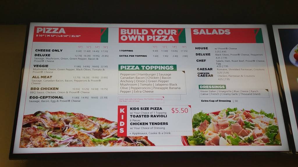 Imos Pizza | meal delivery | 2916 Gravois Ave, St. Louis, MO 63118, USA | 3148652127 OR +1 314-865-2127