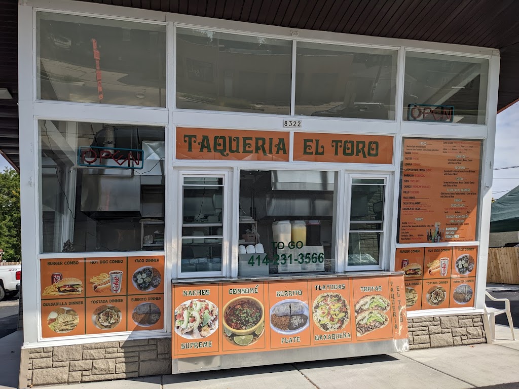 Taqueria El Toro | restaurant | 8322 W Lincoln Ave, West Allis, WI 53219, USA | 4142313566 OR +1 414-231-3566