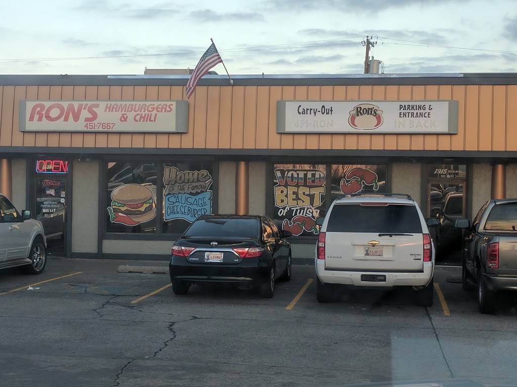 Rons Hamburgers & Chili | restaurant | 1913 S Elm Pl, Broken Arrow, OK 74012, USA | 9184517667 OR +1 918-451-7667