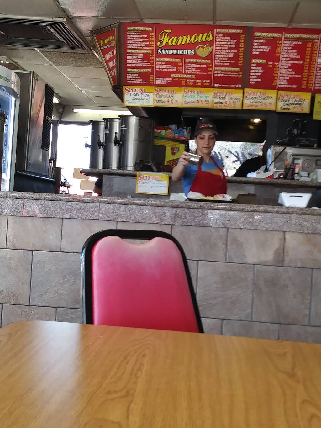 Famous Sandwiches Meal takeaway 1185 Cassat Ave, Jacksonville, FL