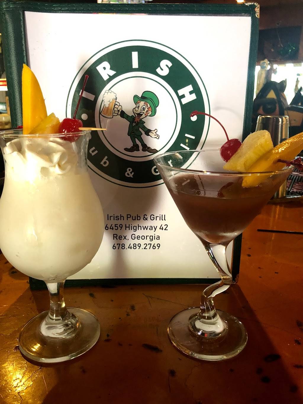 Irish Pub + Grill | restaurant | 6459 GA-42 #10, Rex, GA 30273, USA | 6784892769 OR +1 678-489-2769