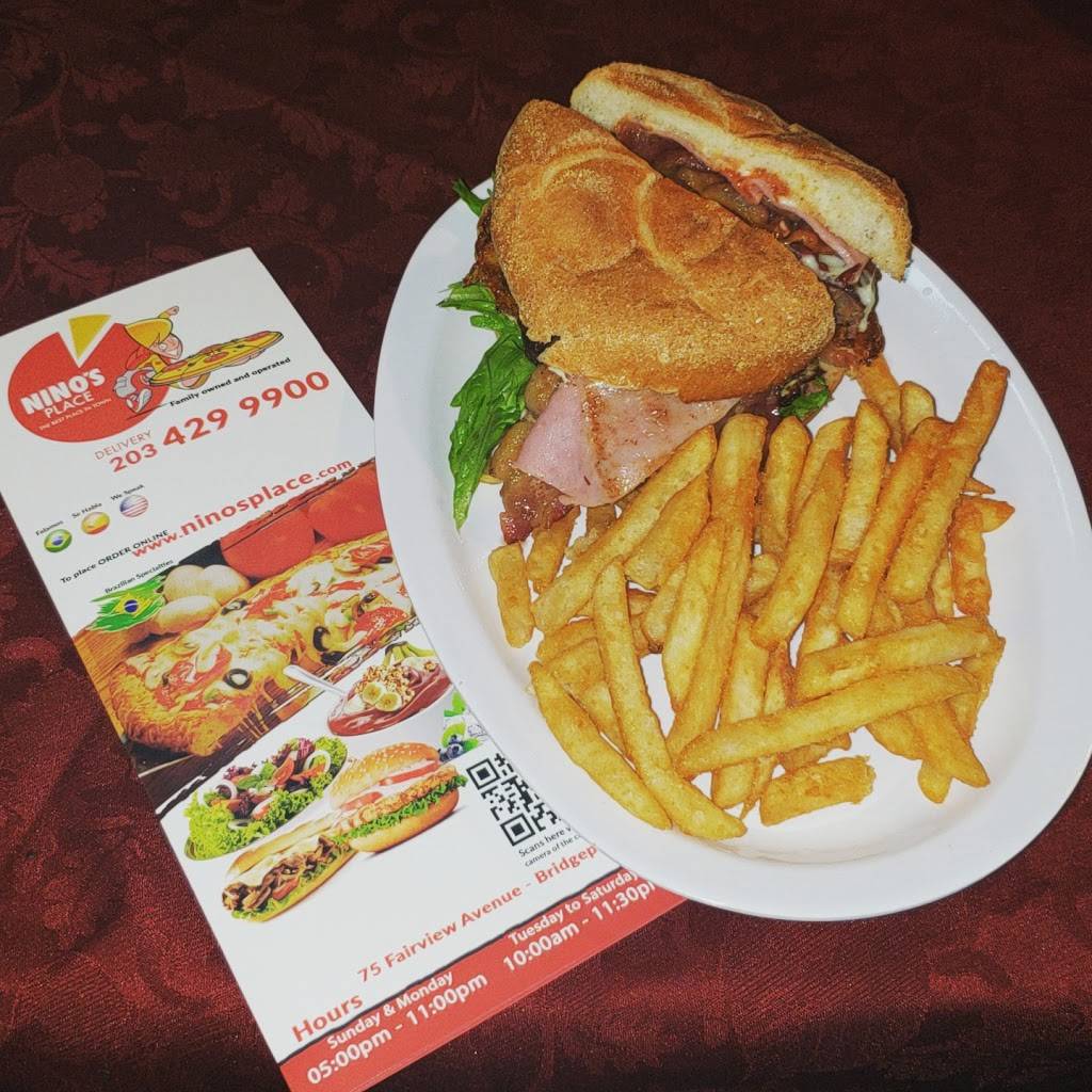 Ninos Place | meal delivery | 75 Fairview Ave, Bridgeport, CT 06606, USA | 2034299900 OR +1 203-429-9900