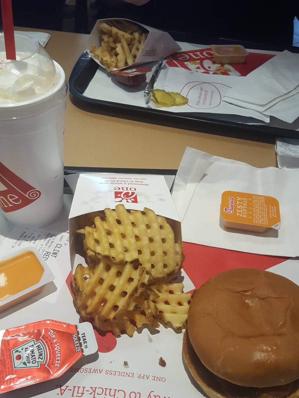 Chick-fil-A | restaurant | 17501 W Center Rd, Omaha, NE 68130, USA | 4023343452 OR +1 402-334-3452