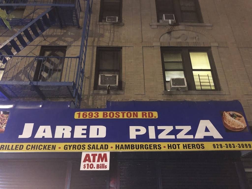 Jared Pizza | restaurant | 1693 Boston Rd, The Bronx, NY 10460, USA | 9293033099 OR +1 929-303-3099