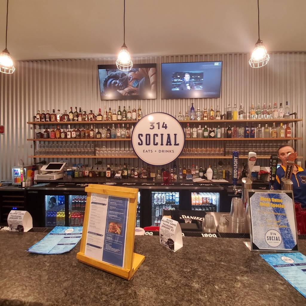 314 Social Eats & Drinks | restaurant | 750 Casino Center Dr, Maryland Heights, MO 63043, USA | 3144512244 OR +1 314-451-2244