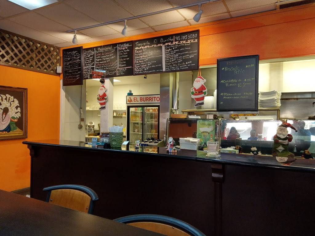 El Burrito Taqueria | cafe | 927 Lincoln Ave, San Rafael, CA 94901, USA | 4157853080 OR +1 415-785-3080