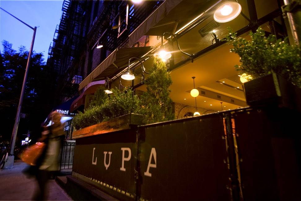 Lupa | restaurant | 170 Thompson St, New York, NY 10012, USA | 2129825089 OR +1 212-982-5089
