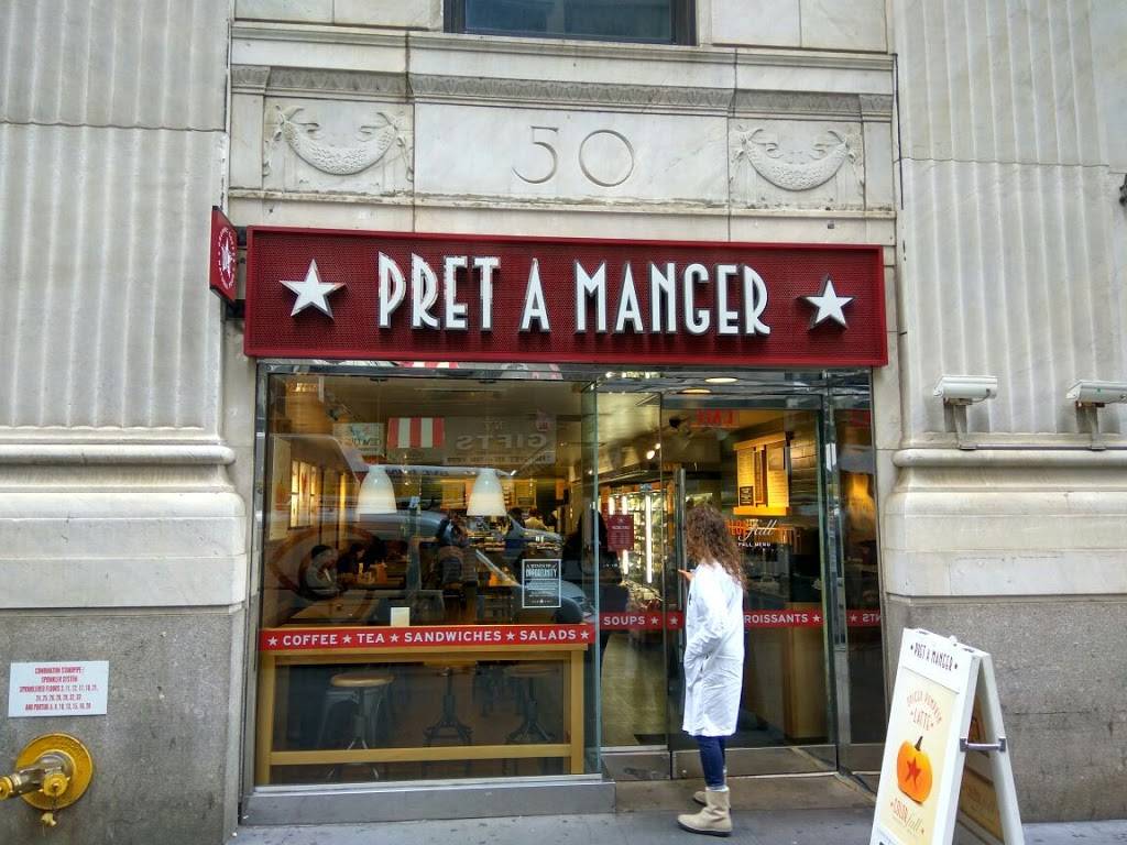 Pret A Manger | cafe | 50 Broadway, New York, NY 10004, USA | 2123440105 OR +1 212-344-0105