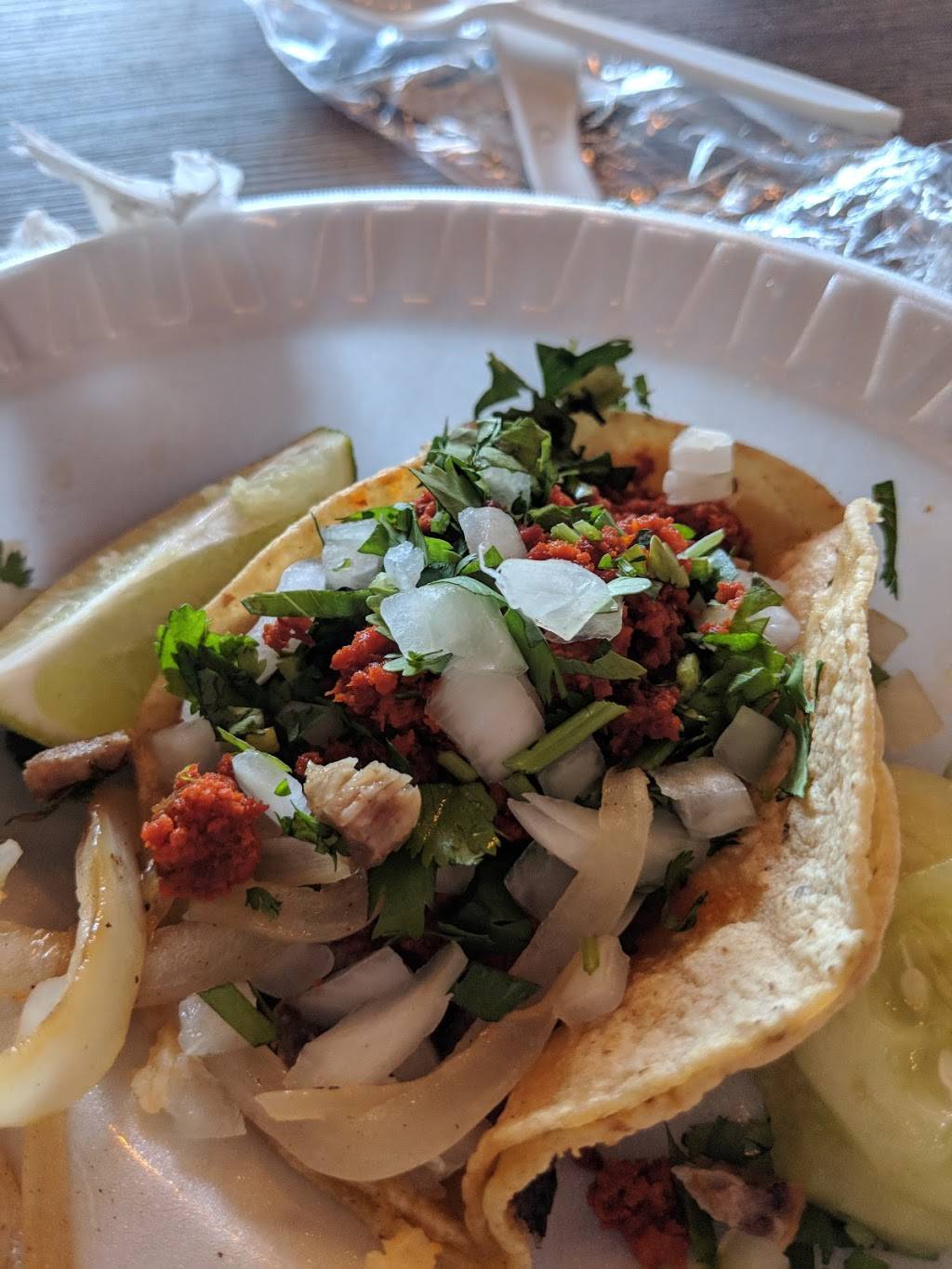 Ambro’s Tacos Y Más - Restaurant | 208 E McKinney St, Denton, TX 76201, USA