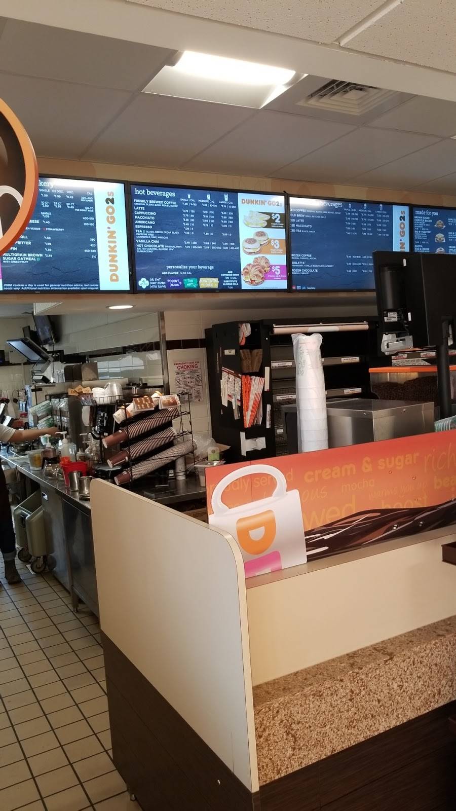Dunkin Donuts | cafe | 1101 Reisterstown Rd, Pikesville, MD 21208, USA | 4105809009 OR +1 410-580-9009