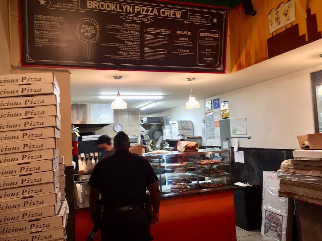 Brooklyn Pizza Crew | restaurant | 758 Nostrand Ave, Brooklyn, NY 11216, USA | 7183631122 OR +1 718-363-1122
