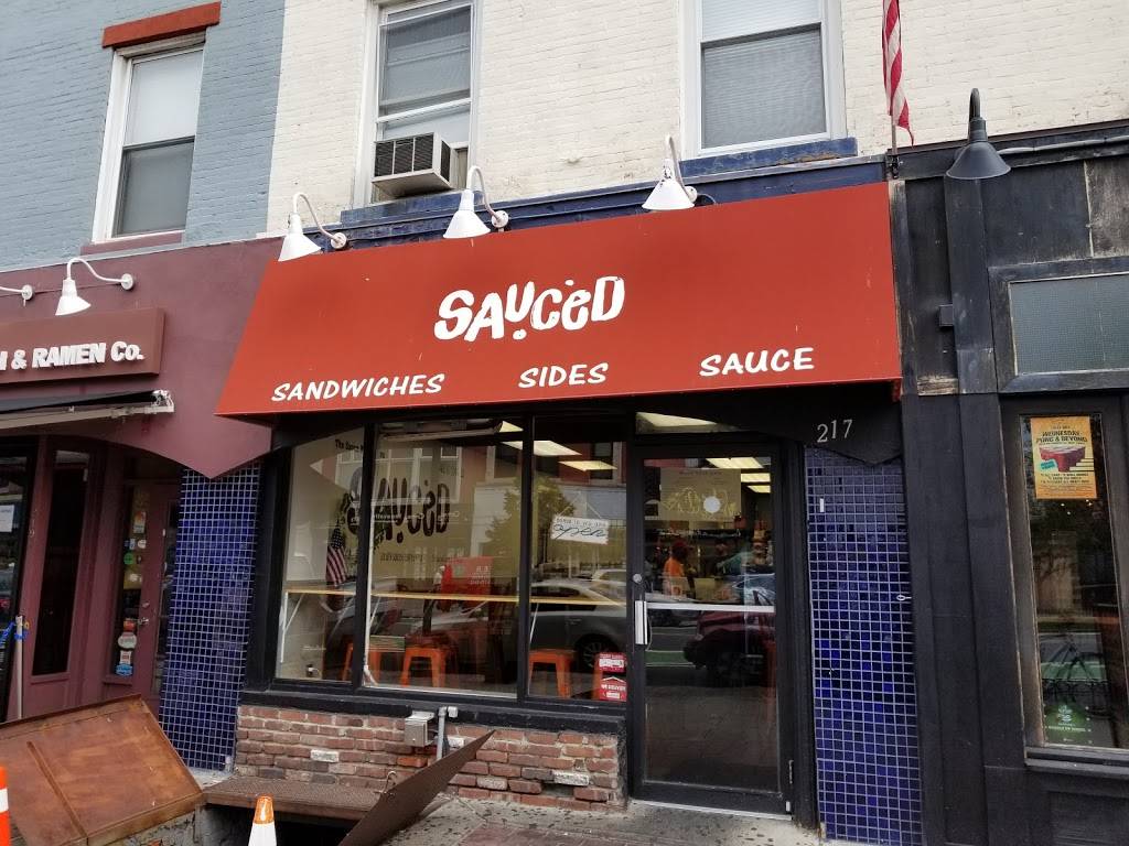Sauced | restaurant | 217 Washington St, Hoboken, NJ 07030, USA | 2015264550 OR +1 201-526-4550