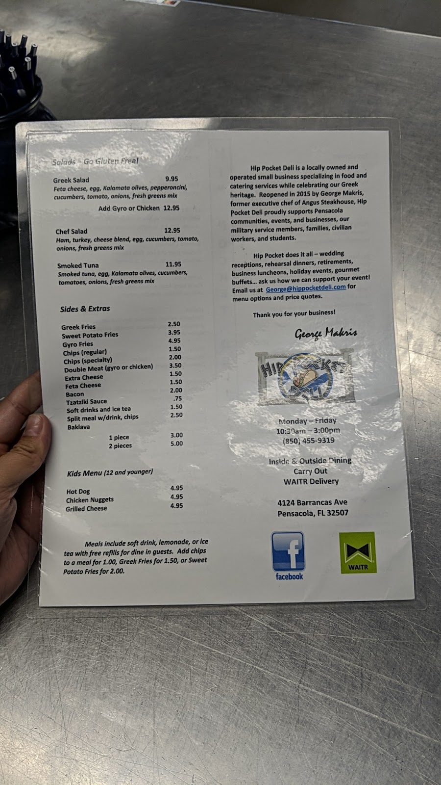 Hip Pocket Deli 4124 Barrancas Ave, Pensacola, FL 32507, USA