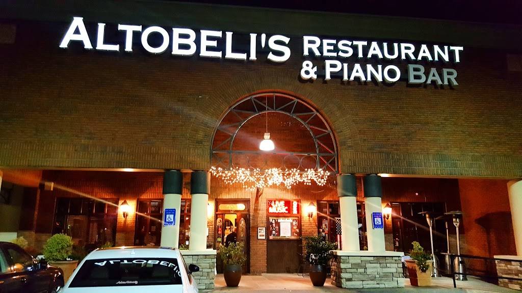 Altobelis Restaurant and Piano Bar | night club | Haynes Market Shopping Center, 3000 Old Alabama Rd, Alpharetta, GA 30022, USA | 7706648055 OR +1 770-664-8055