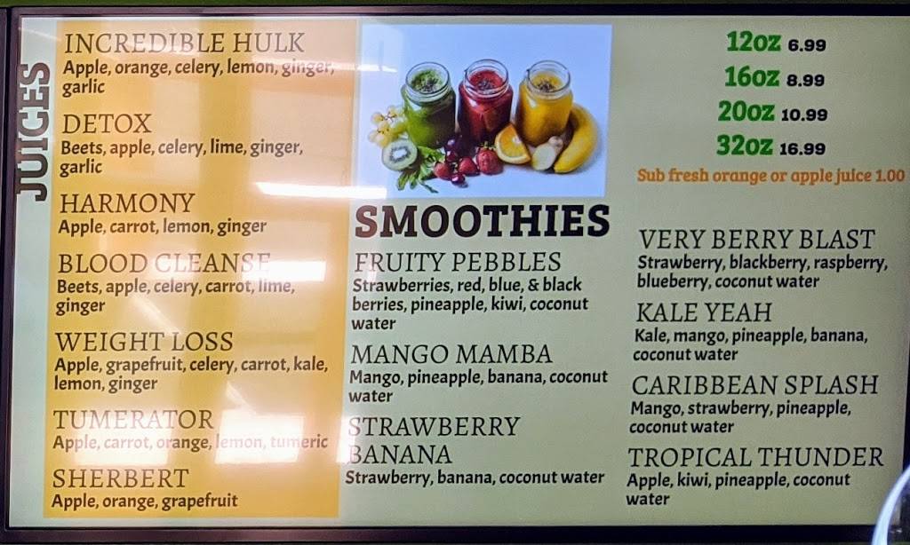 Organic Juice Bar & Gyros Restaurant 10519 Bridgeport Way SW, Lakewood, WA 98499, USA