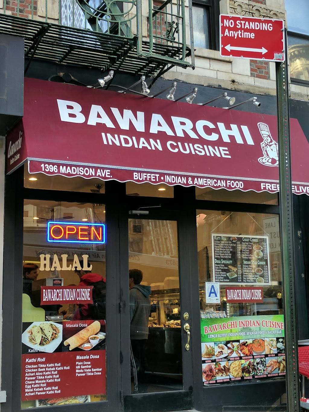 Bawarchi | restaurant | 1396 Madison Ave, New York, NY 10029, USA | 2122897700 OR +1 212-289-7700