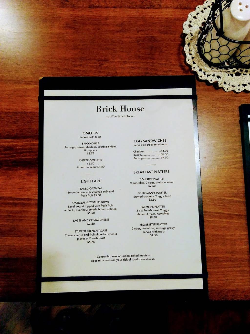 BrickHouse Coffee & Kitchen | cafe | 53 Refton Rd, Refton, PA 17568, USA | 7178068019 OR +1 717-806-8019