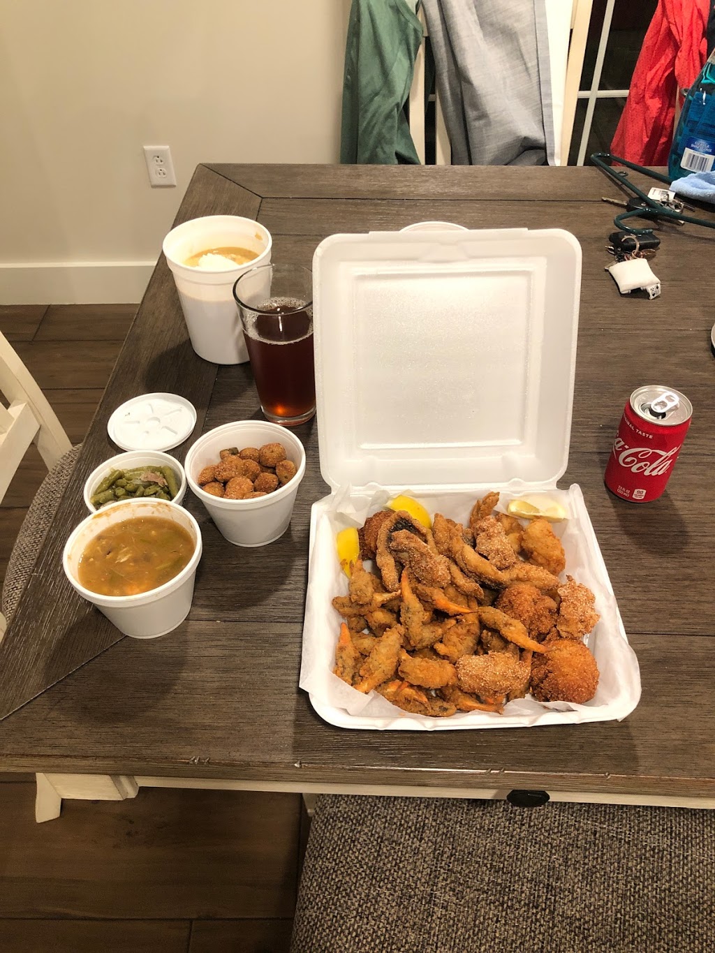 Bayleys Carryout Seafood | restaurant | 10805 Dauphin Island Pkwy, Theodore, AL 36582, USA | 2519731572 OR +1 251-973-1572