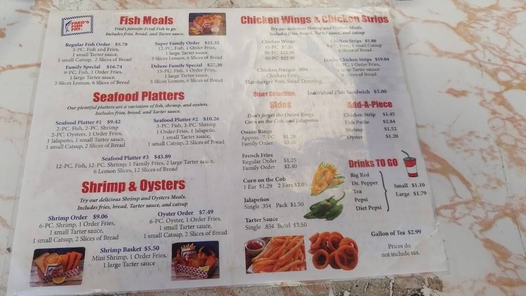 Fred's Fish Fry 3418 Culebra Rd, San Antonio, TX 78228, USA