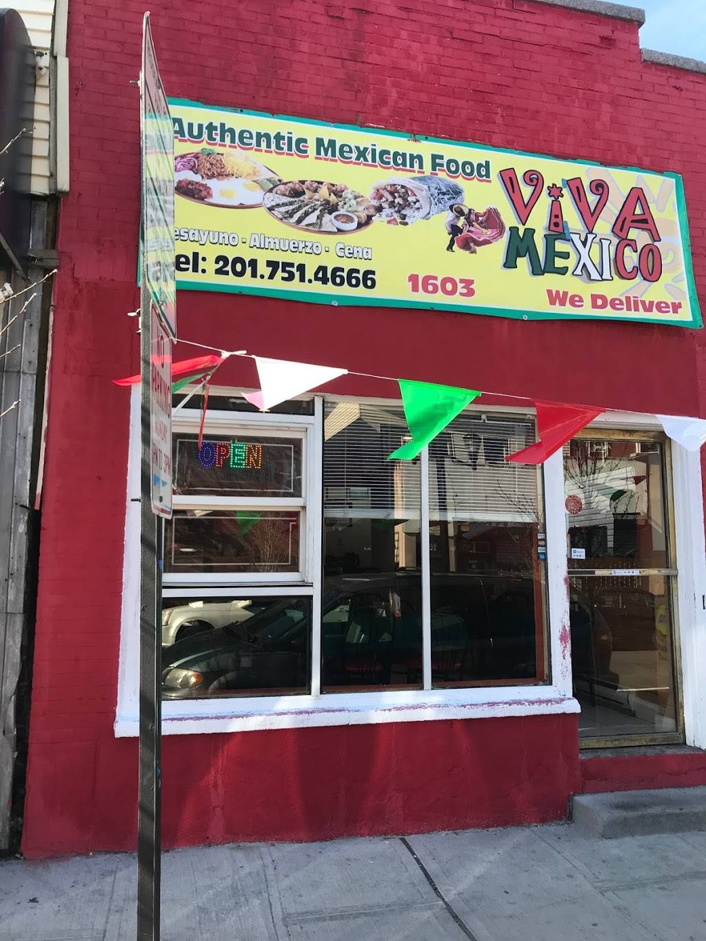 Viva Mexico | restaurant | 1603 Bergenline Ave, Union City, NJ 07087, USA | 2017514666 OR +1 201-751-4666