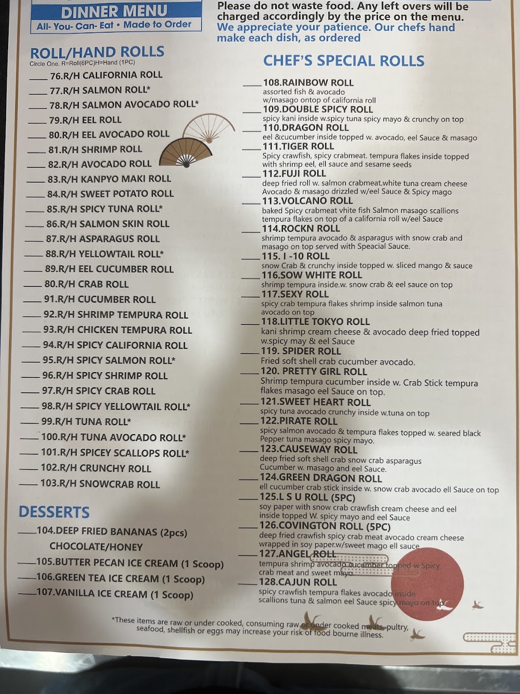 Fuji Sushi | restaurant | 71194 LA-21 suite 100, Covington, LA 70433, USA | 9854005103 OR +1 985-400-5103