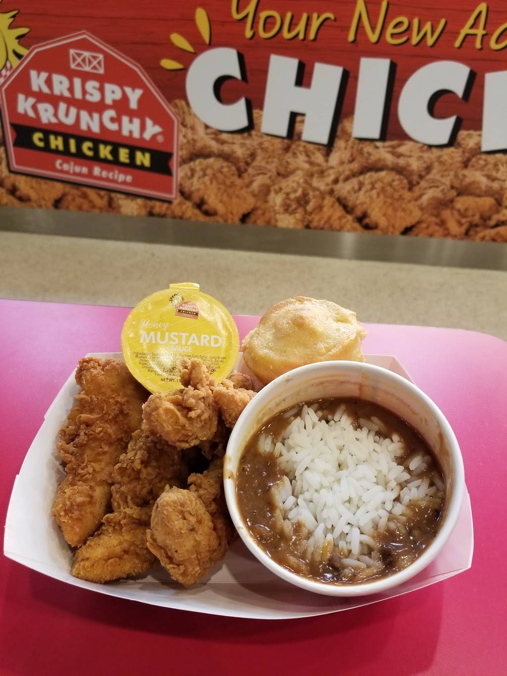 Krispy Krunchy Chicken | restaurant | 100 Cardinal Dr, Athens, TX 75751, USA | 9036702606 OR +1 903-670-2606