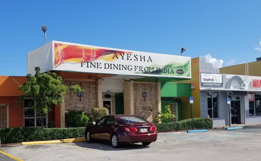 Ayesha Indian Fine Dining - Palmetto Bay | 14151 S Dixie Hwy, Miami, FL