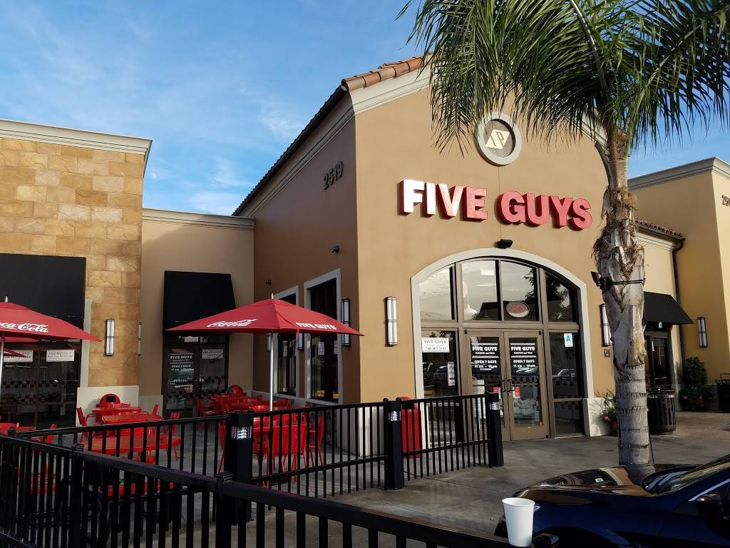Five Guys | meal takeaway | 2519 Palomar Airport Rd, Carlsbad, CA 92011, USA | 7606033295 OR +1 760-603-3295