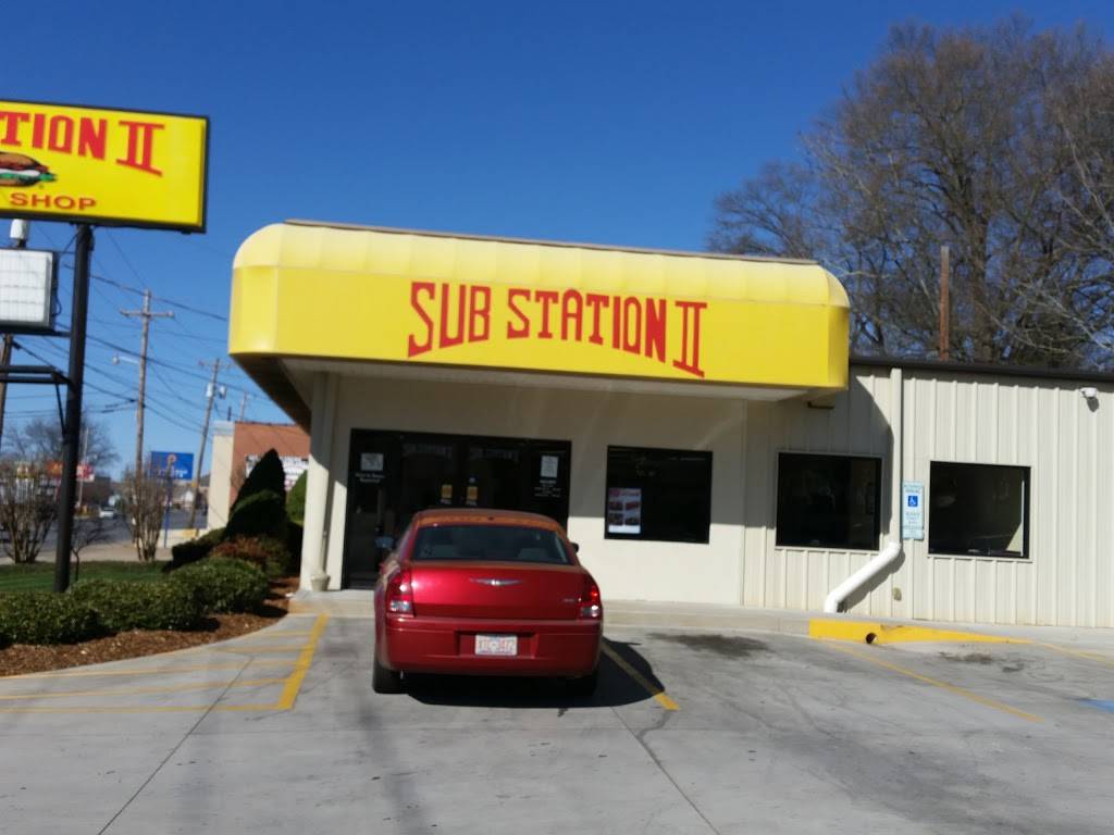 Sub Station II | meal takeaway | 5807, 611 S Lafayette St, Shelby, NC 28150, USA | 7044821220 OR +1 704-482-1220