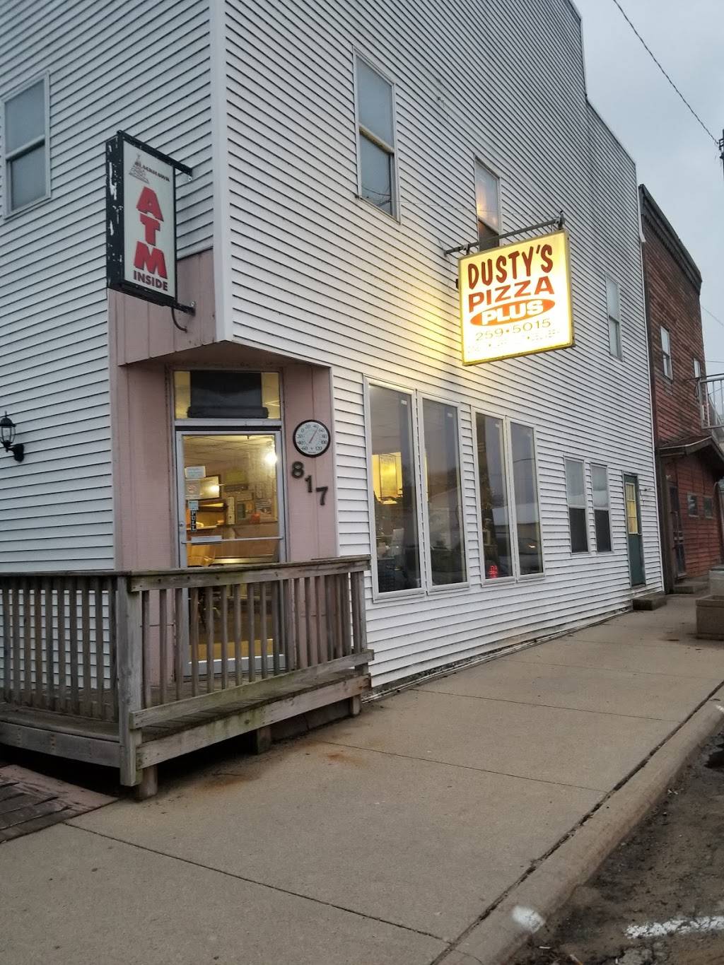 Dustys Pizza Plus | restaurant | 817 W Main St, Thomson, IL 61285, USA | 8152595015 OR +1 815-259-5015