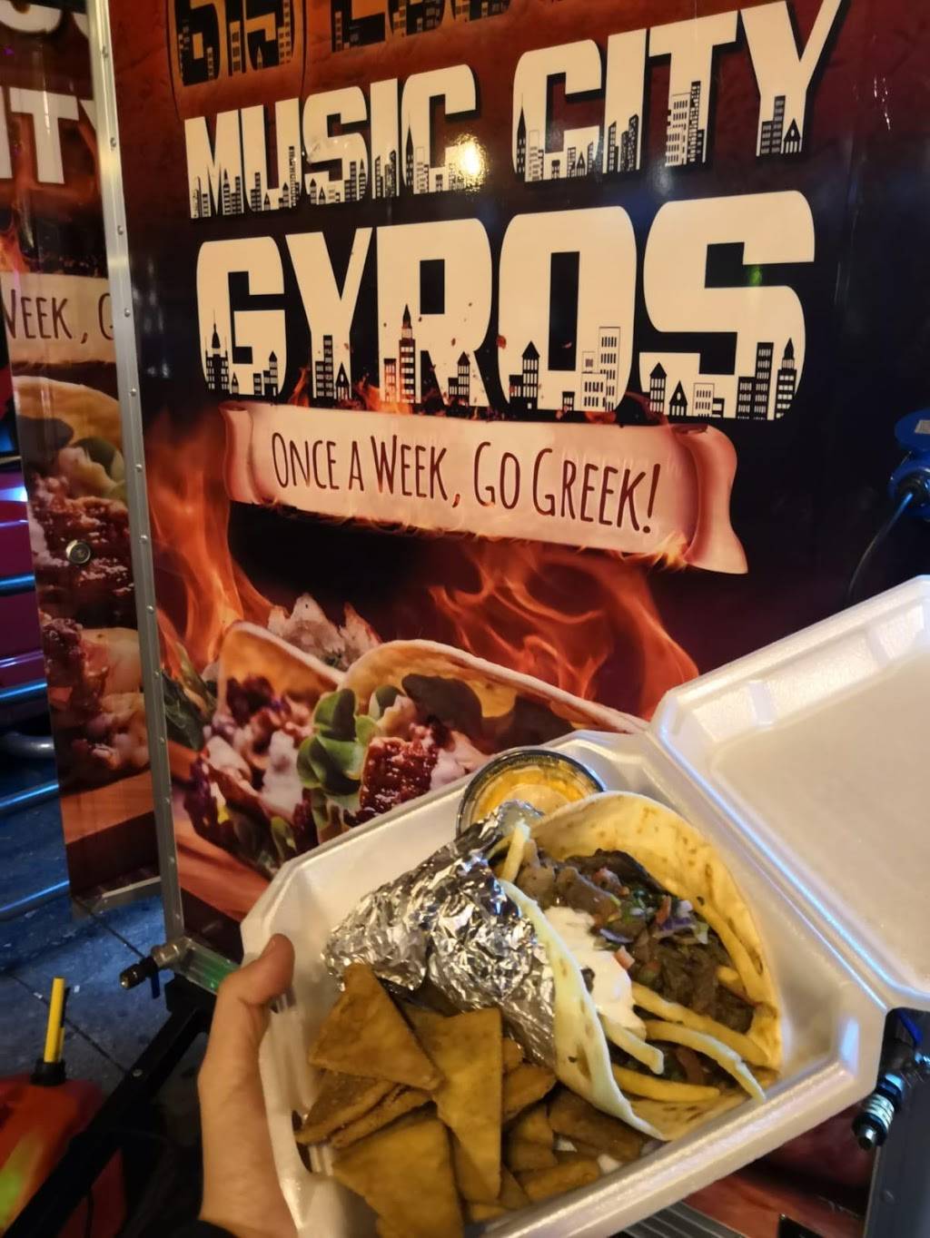 Music City Gyros 514 Church St, Nashville, TN 37219, USA
