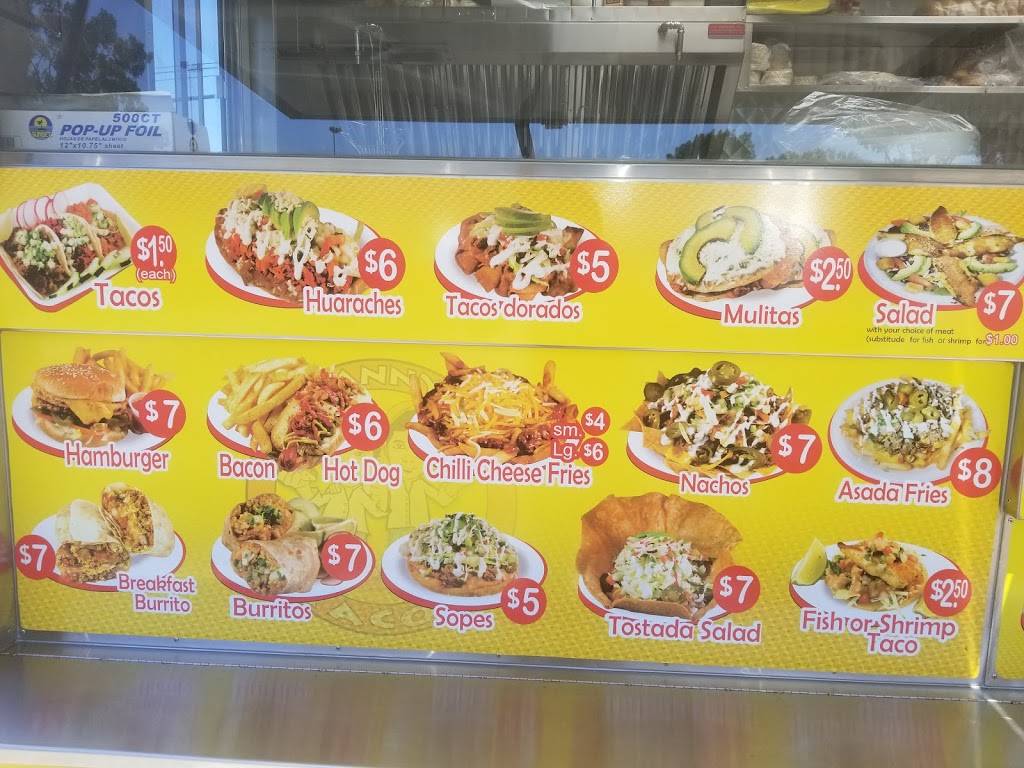 Mannys Tacos 2 | restaurant | 950 E 33rd St, Signal Hill, CA 90755, USA | 5623814410 OR +1 562-381-4410