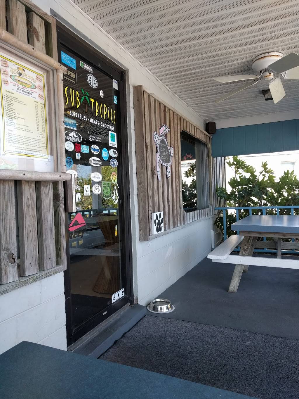 Sub Tropics | meal takeaway | 146 E Fort Macon Rd, Atlantic Beach, NC 28512, USA | 2522400400 OR +1 252-240-0400