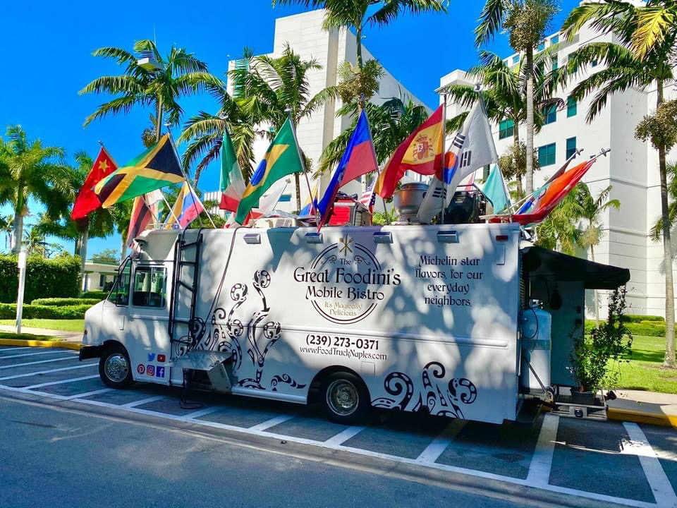 The Great Foodini’s Mobile Bistro | restaurant | 2880 Becca Ave, Naples, FL 34112, USA | 2392730371 OR +1 239-273-0371