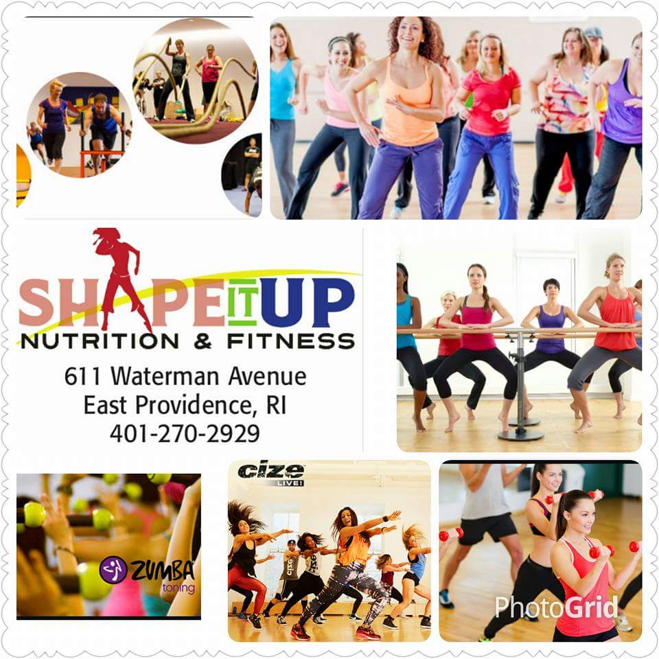 Shape It Up Fitness | restaurant | 613 Waterman Ave, East Providence, RI 02914, USA | 4012702929 OR +1 401-270-2929
