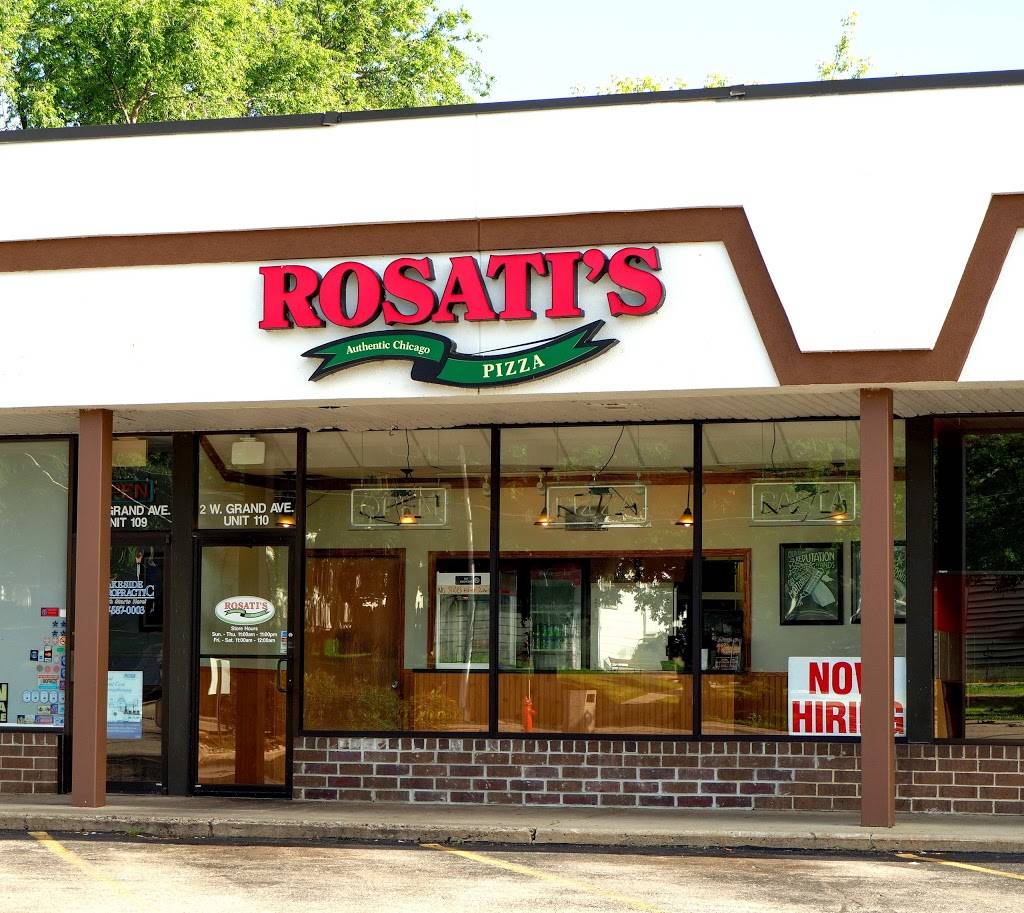Rosatis Pizza | meal delivery | 2 W Grand Ave, Fox Lake, IL 60020, USA | 8479739100 OR +1 847-973-9100