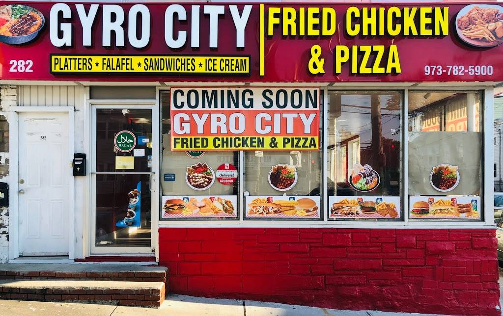 GYRO CITY FRIED CHICKEN & PIZZA 282 Union Ave, Paterson, NJ 07502, USA