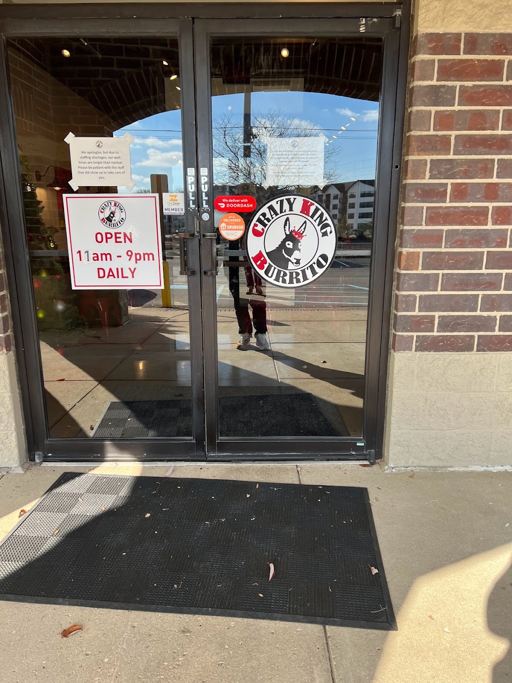 Crazy King Burrito | restaurant | 13756 N Meridian St, Carmel, IN 46032, USA | 3175274999 OR +1 317-527-4999