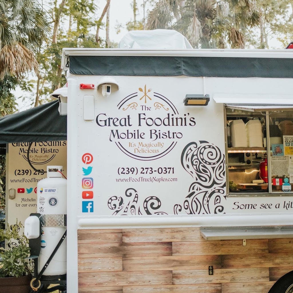 The Great Foodini’s Mobile Bistro | restaurant | 2880 Becca Ave, Naples, FL 34112, USA | 2392730371 OR +1 239-273-0371