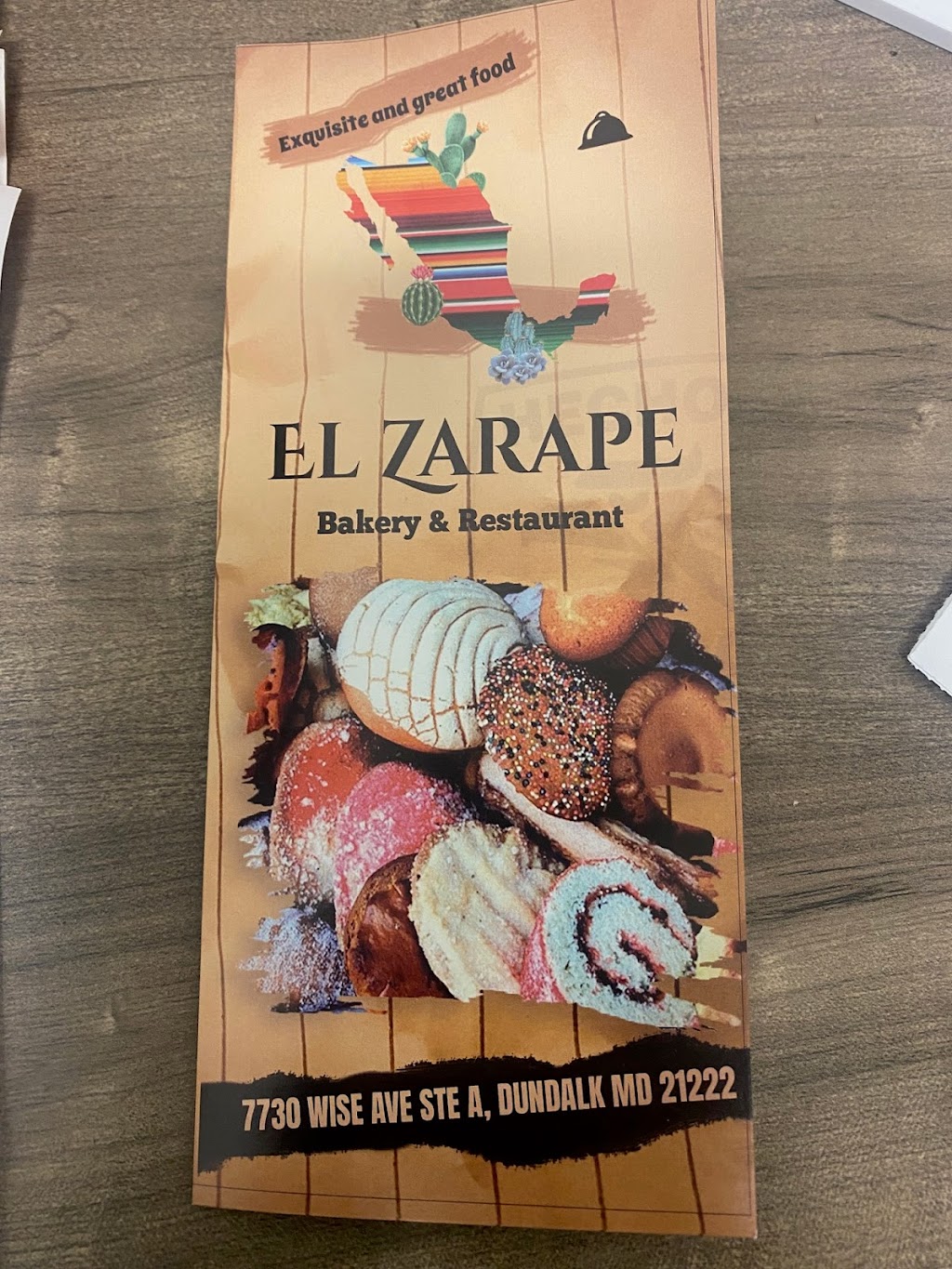 El Zarape Bakery And Restaurant | restaurant | 7730 Wise Ave Suite A, Dundalk, MD 21222, USA | 4435306144 OR +1 443-530-6144