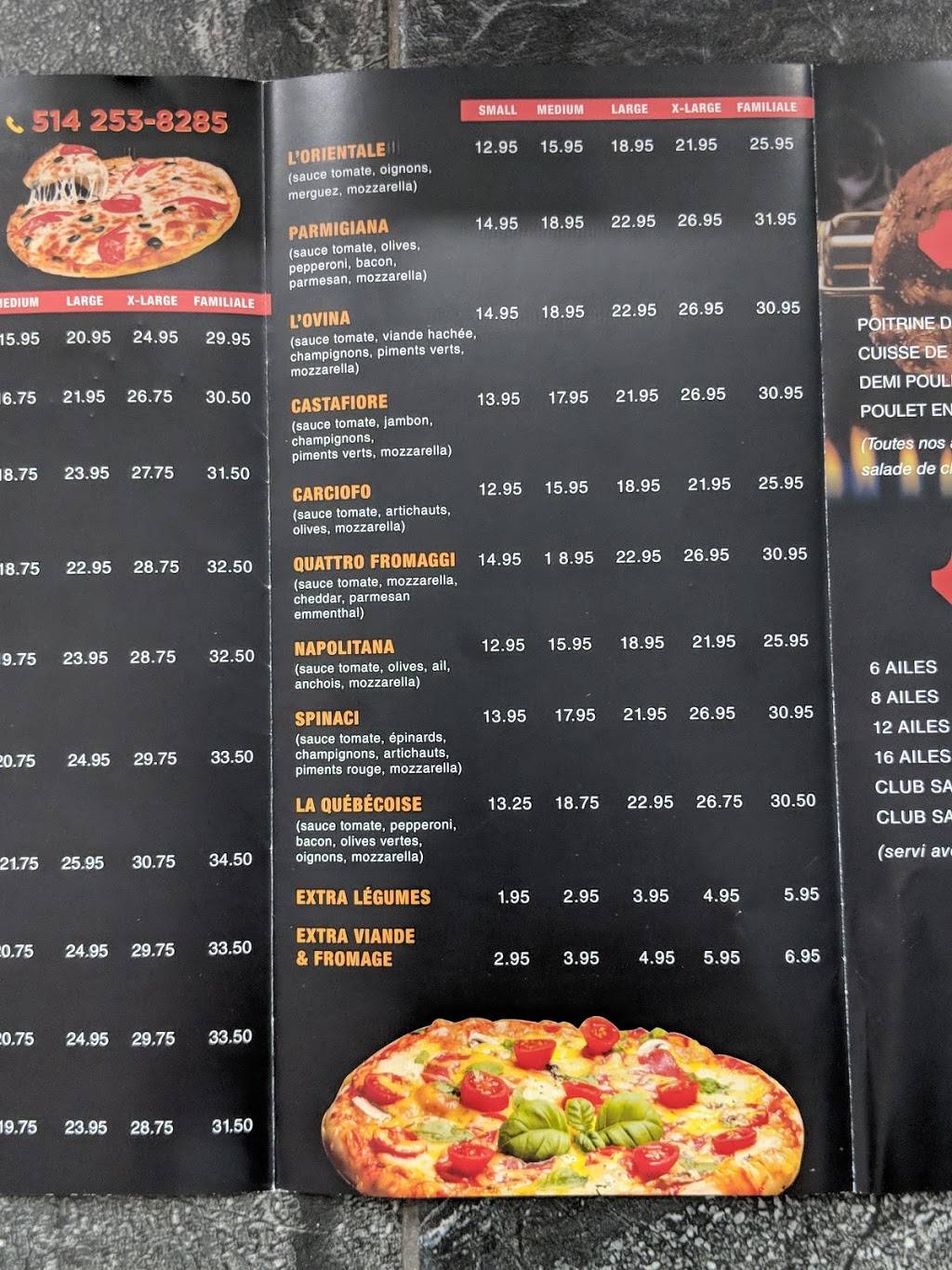 Pizza Chez la Mami | 4933 Boulevard Rosemont, Montréal, QC H1T 2E6, Canada