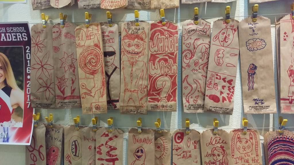 Which Wich Superior Sandwiches | restaurant | 3303 Williams Dr #1050, Georgetown, TX 78628, USA | 5128688118 OR +1 512-868-8118